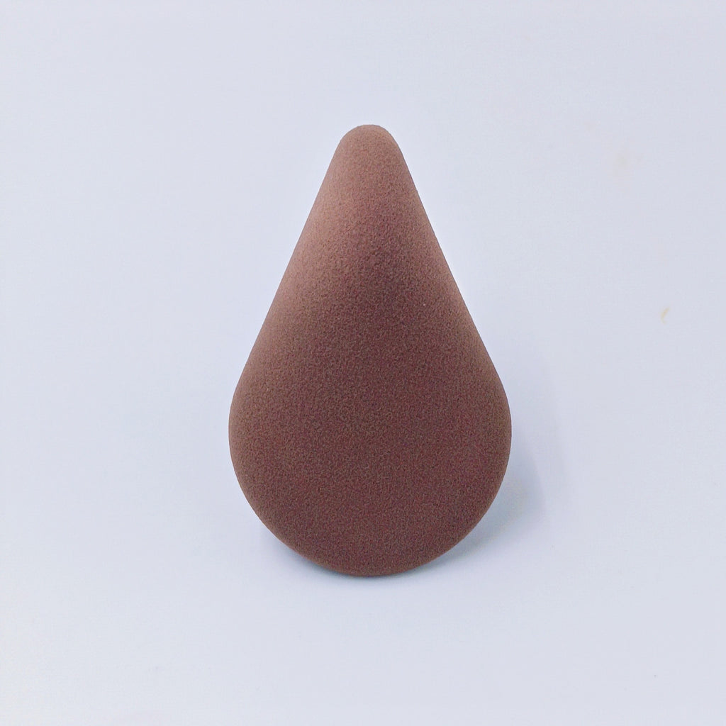 Irregular non-latex makeup sponge that expands when soaked in water (triple fold)