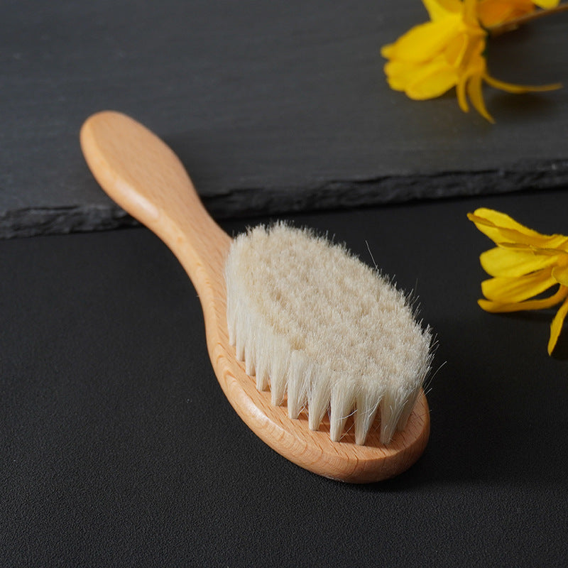 Men Beard Grooming Brush With Soft Bristles