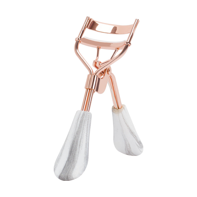 Rose Gold Plastic Handle Wide Angle Eyelash Curler