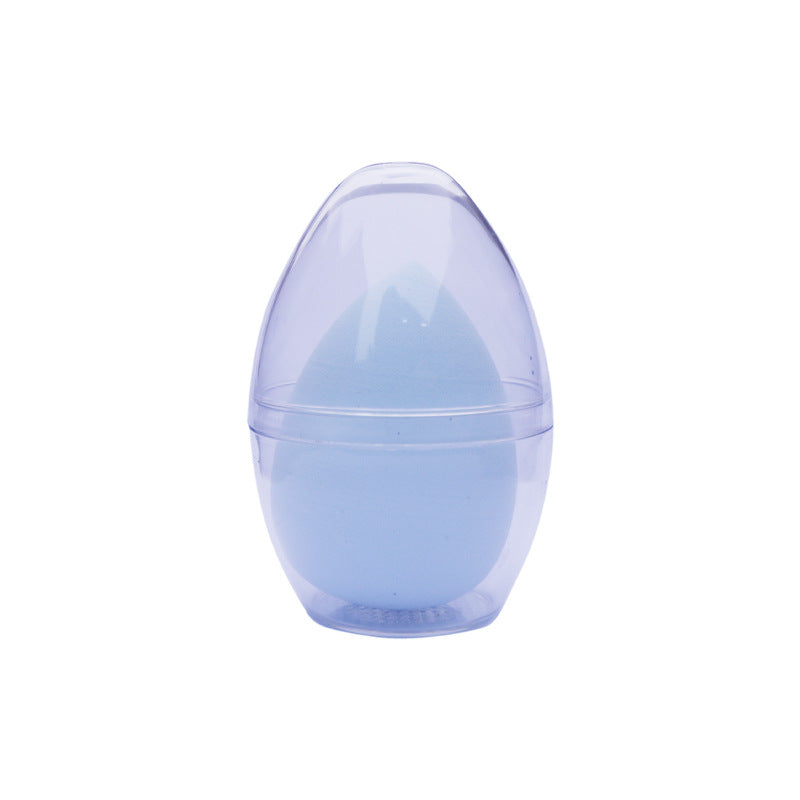 Makeup sponge, teardrop shape, with storage box