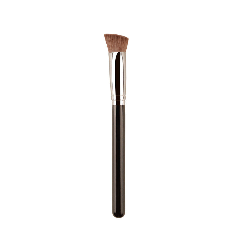 Wooden Handle Angled Triangle Highlight Brush