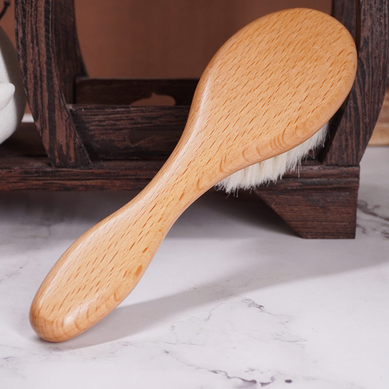 Men Beard Grooming Brush With Soft Bristles
