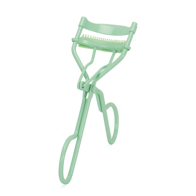 Floral Wide Angle Eyelash Curler With Comb
