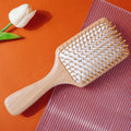 Bamboo Bead Air Cushion Scalp Massage Hair Brush