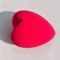 Heart-shaped beauty sponge, hydrophilic, non-latex