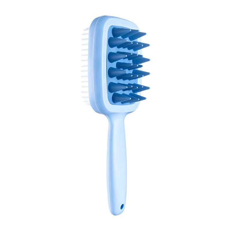 Double Sided Long Handle Scalp Massage Hair Brush