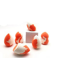 Salmon gourd-shaped beauty blender